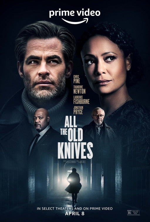 1000 piece jigsaw puzzle for the movie poster: All the Old Knives (2022) ver2