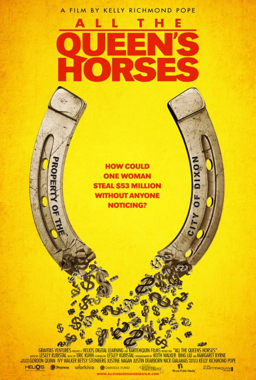 1000 piece jigsaw puzzle for the movie poster: All the Queen's Horses (2017)