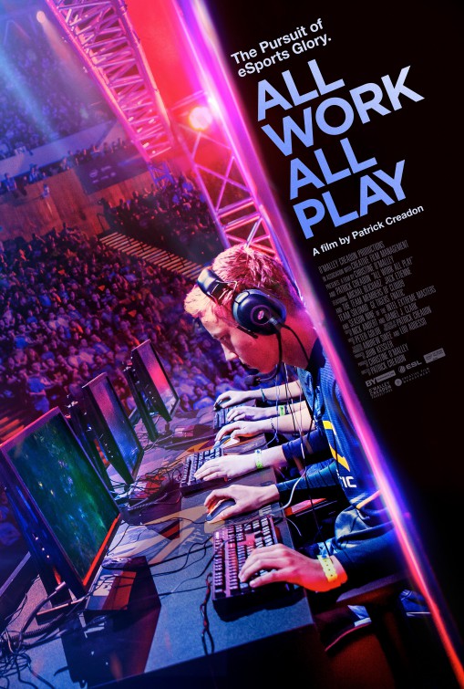 1000 piece jigsaw puzzle for the movie poster: All Work All Play (2015)