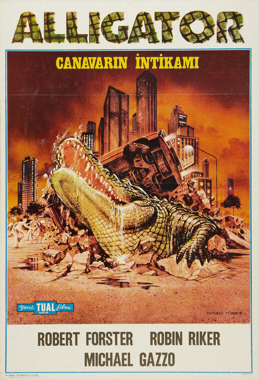 1000 piece jigsaw puzzle for the movie poster: Alligator (1980) ver3