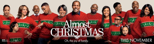 1000 piece jigsaw puzzle for the movie poster: Almost Christmas (2016) ver14