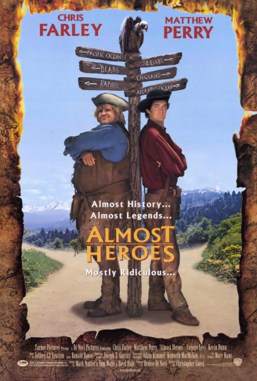 the movie poster: Almost Heroes (1998)
