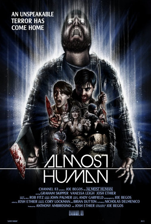 1000 piece jigsaw puzzle for the movie poster: Almost Human (2014)