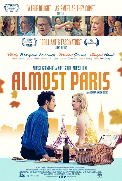 1000 piece jigsaw puzzle for the movie poster: Almost Paris (2018) ver2
