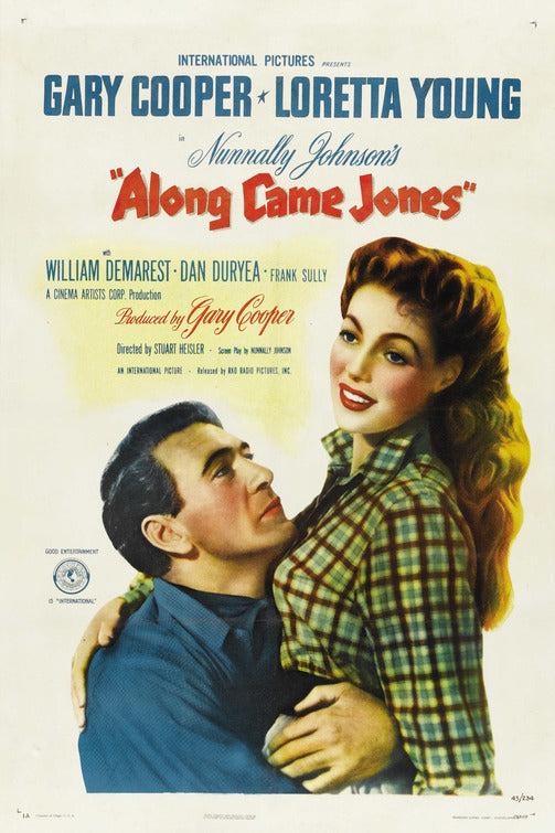 the movie poster: Along Came Jones (1945)