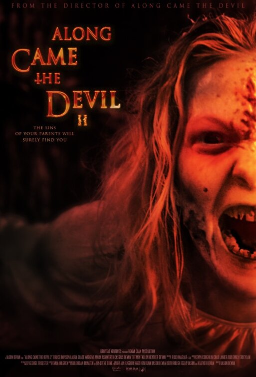 1000 piece jigsaw puzzle for the movie poster: Along Came the Devil 2 (2019)