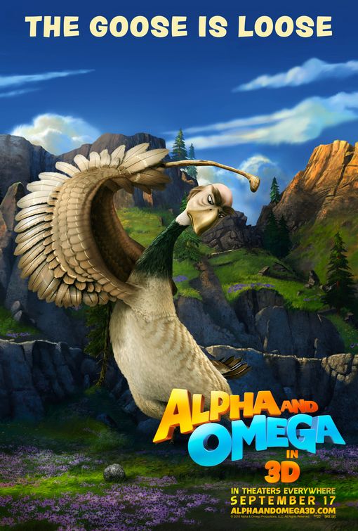 1000 piece jigsaw puzzle for the movie poster: Alpha and Omega (2010) ver3