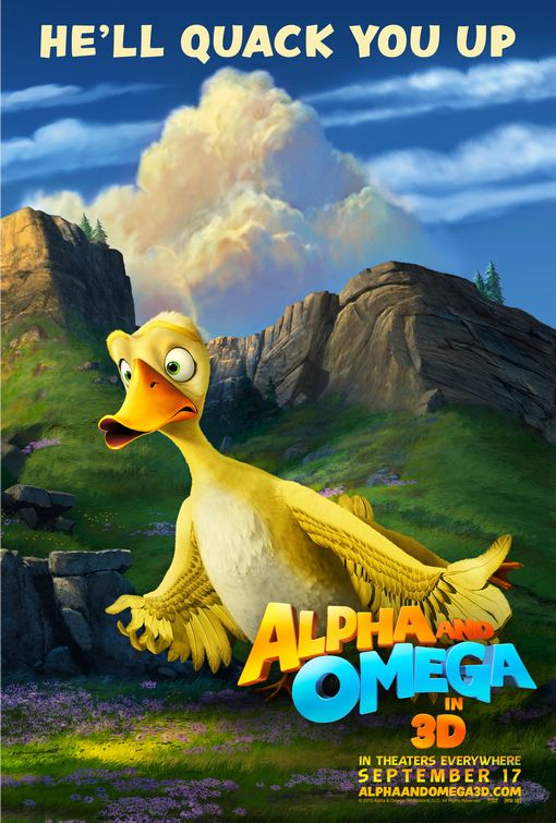 1000 piece jigsaw puzzle for the movie poster: Alpha and Omega (2010) ver4
