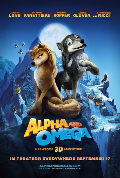 1000 piece jigsaw puzzle for the movie poster: Alpha and Omega (2010) ver5