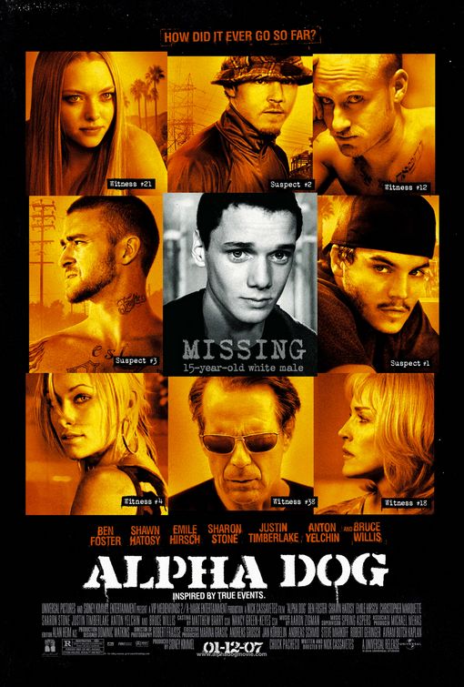 the movie poster: Alpha Dog (2007) ver2