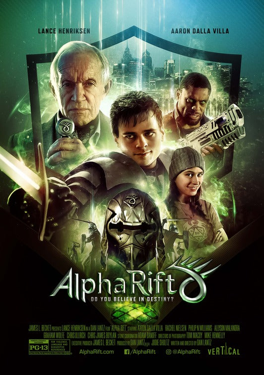 1000 piece jigsaw puzzle for the movie poster: Alpha Rift (2021)