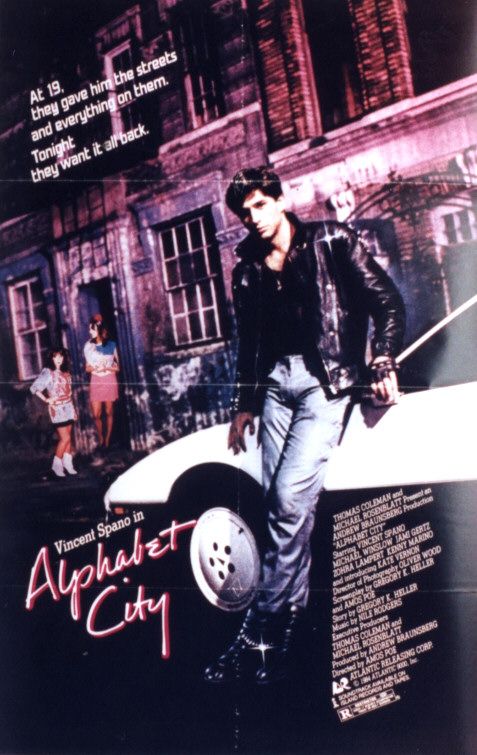 the movie poster: Alphabet City (1984)