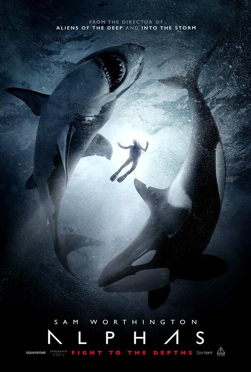 1000 piece jigsaw puzzle for the movie poster: Alphas (2024)