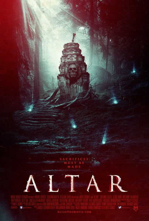 1000 piece jigsaw puzzle for the movie poster: Altar (2016)