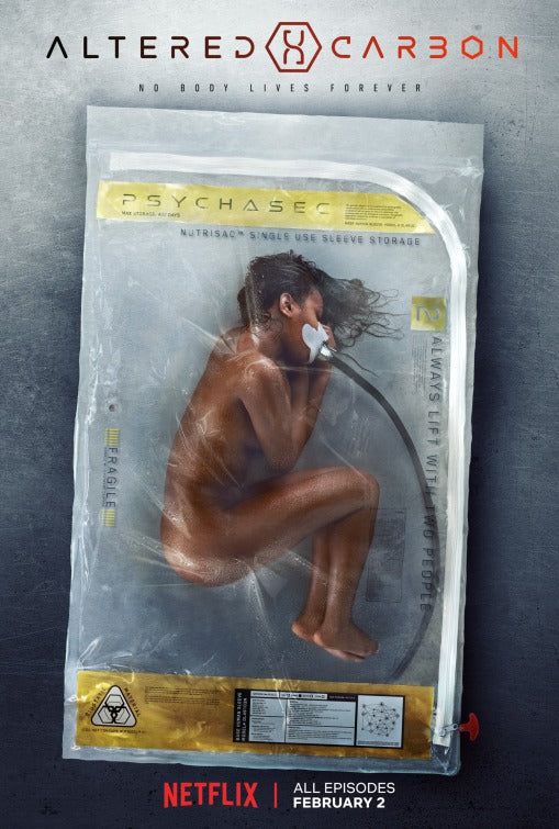 1000 piece jigsaw puzzle for tv poster: Altered Carbon