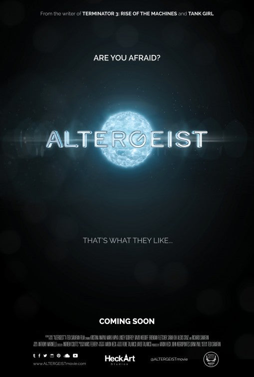 1000 piece jigsaw puzzle for the movie poster: Altergeist (2014)