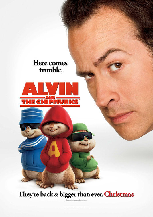 the movie poster: Alvin and the Chipmunks (2007)