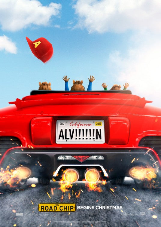 1000 piece jigsaw puzzle for the movie poster: Alvin and the Chipmunks: The Road Chip (2015)