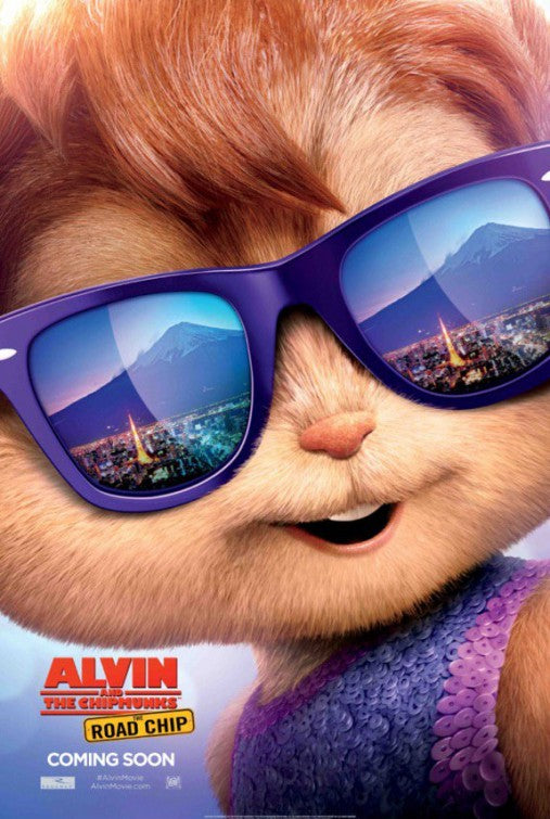 1000 piece jigsaw puzzle for the movie poster: Alvin and the Chipmunks: The Road Chip (2015) ver11