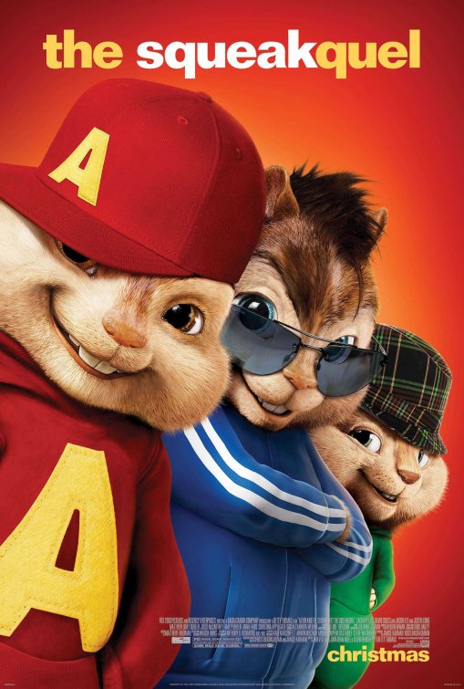 1000 piece jigsaw puzzle for the movie poster: Alvin and the Chipmunks: The Squeakquel (2009) ver14