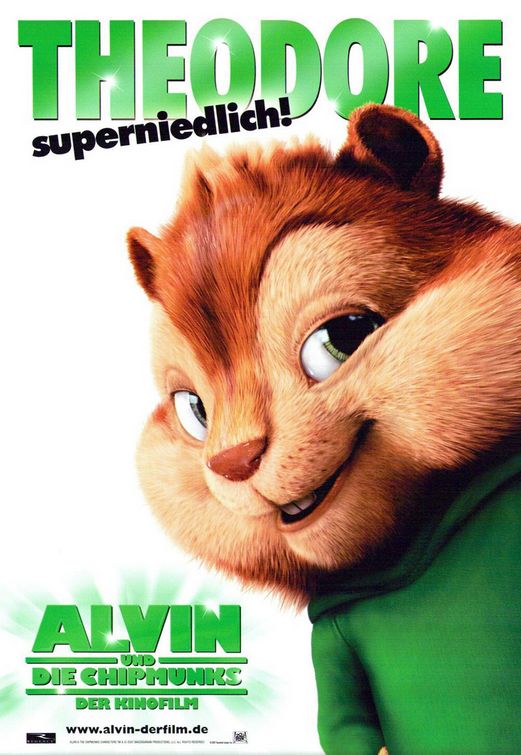 the movie poster: Alvin and the Chipmunks (2007) ver8