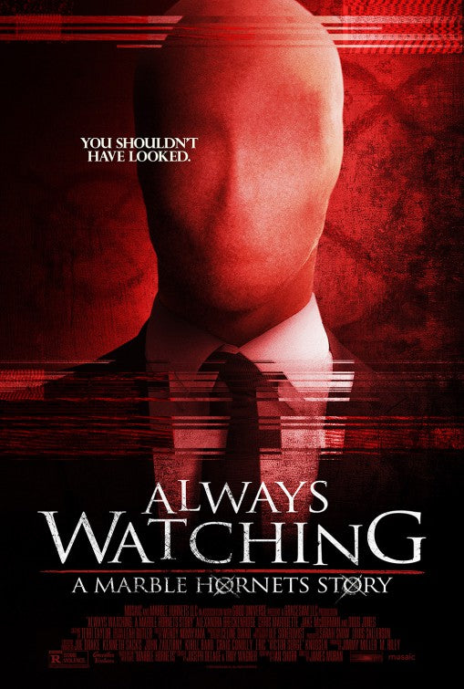 1000 piece jigsaw puzzle for the movie poster: Always Watching: A Marble Hornets Story (2015) ver2