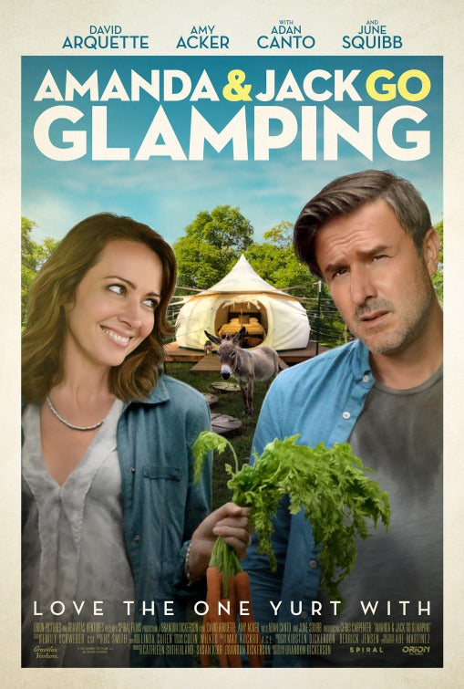 1000 piece jigsaw puzzle for the movie poster: Amanda & Jack Go Glamping (2017)