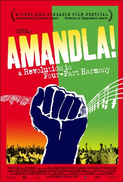 the movie poster: Amandla! A Revolution in Four-Part Harmony (2002)