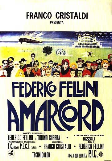 the movie poster: Amarcord (1974)