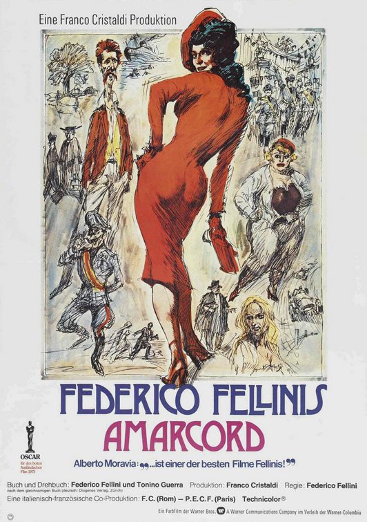 the movie poster: Amarcord (1974) ver4
