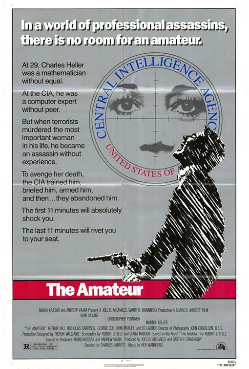 the movie poster: The Amateur (1982)