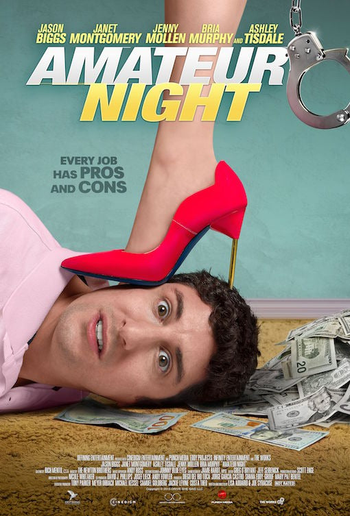 1000 piece jigsaw puzzle for the movie poster: Amateur Night (2016)