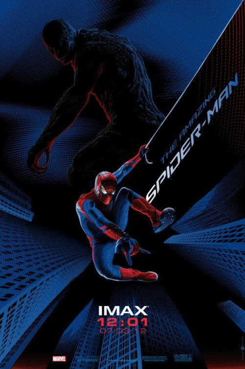 1000 piece jigsaw puzzle for the movie poster: The Amazing Spider-Man (2012) ver12