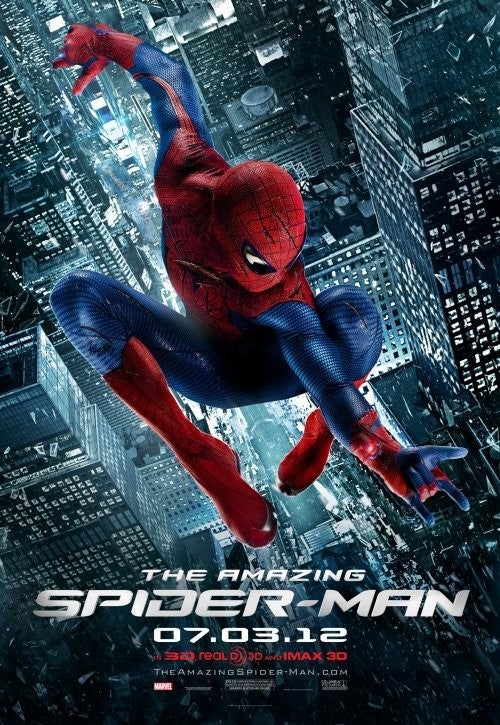 1000 piece jigsaw puzzle for the movie poster: The Amazing Spider-Man (2012) ver14