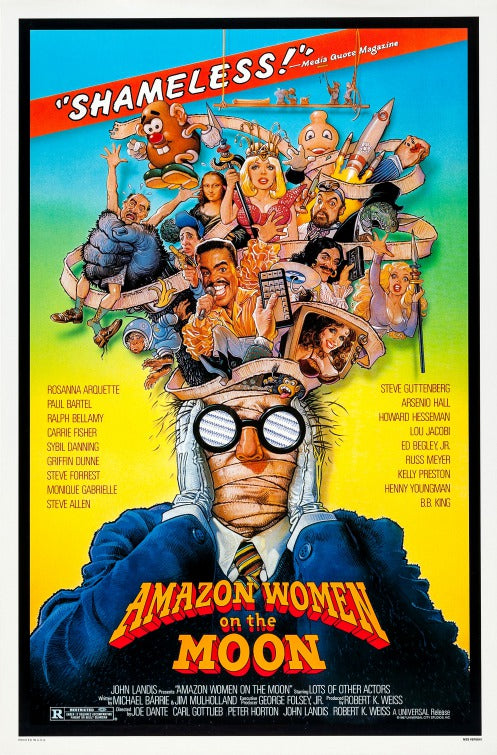 the movie poster: Amazon Women on the Moon (1987)