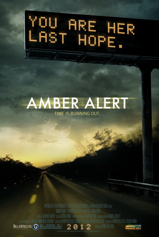 1000 piece jigsaw puzzle for the movie poster: Amber Alert (2012)
