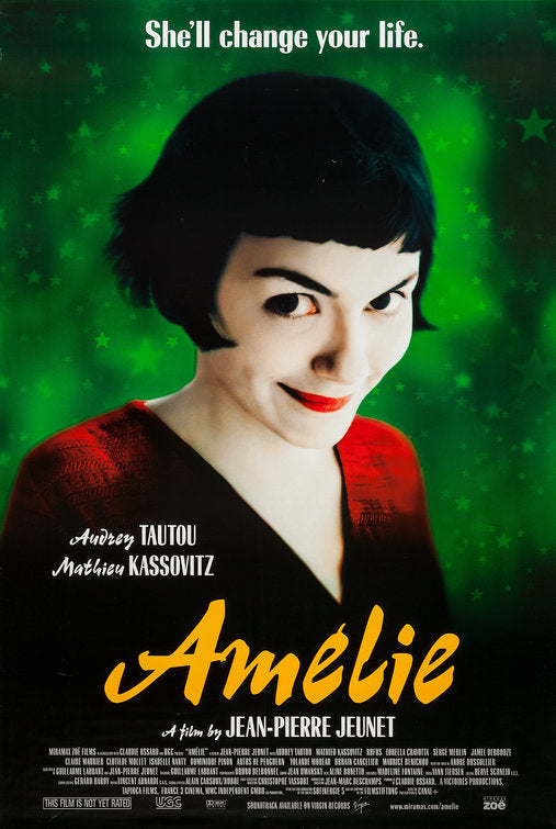 the movie poster: Amelie (2001) ver1