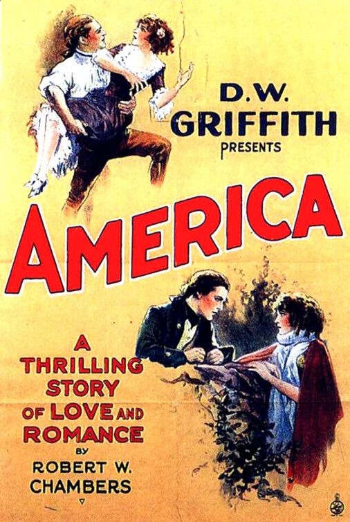 the movie poster: America (1924) ver2