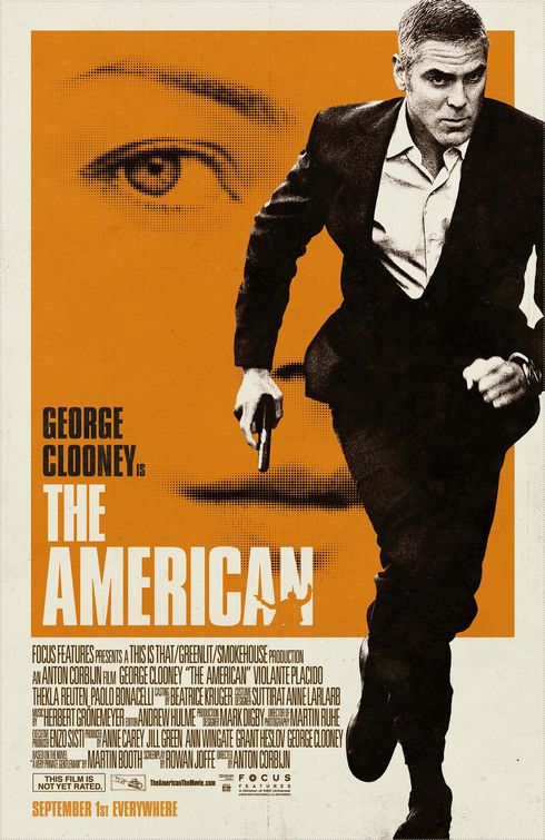 1000 piece jigsaw puzzle for the movie poster: The American (2010)