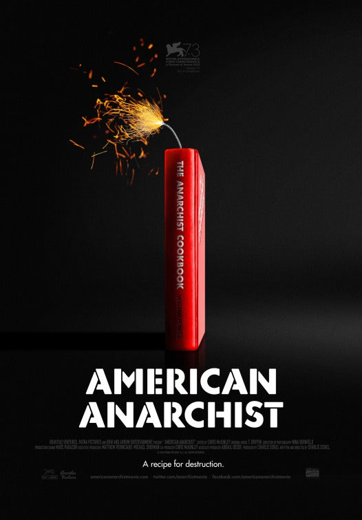 1000 piece jigsaw puzzle for the movie poster: American Anarchist (2017)