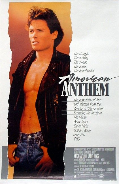 the movie poster: American Anthem (1986)