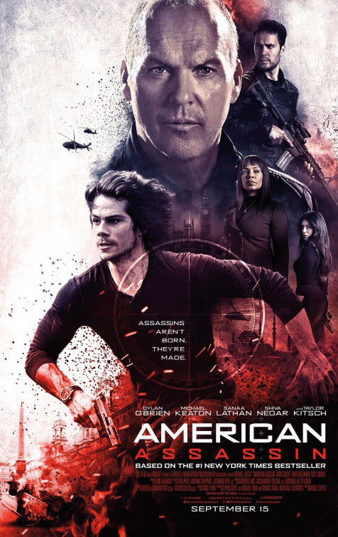 1000 piece jigsaw puzzle for the movie poster: American Assassin (2017) ver11