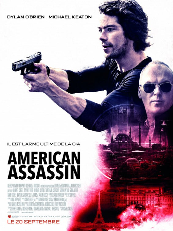 1000 piece jigsaw puzzle for the movie poster: American Assassin (2017) ver9