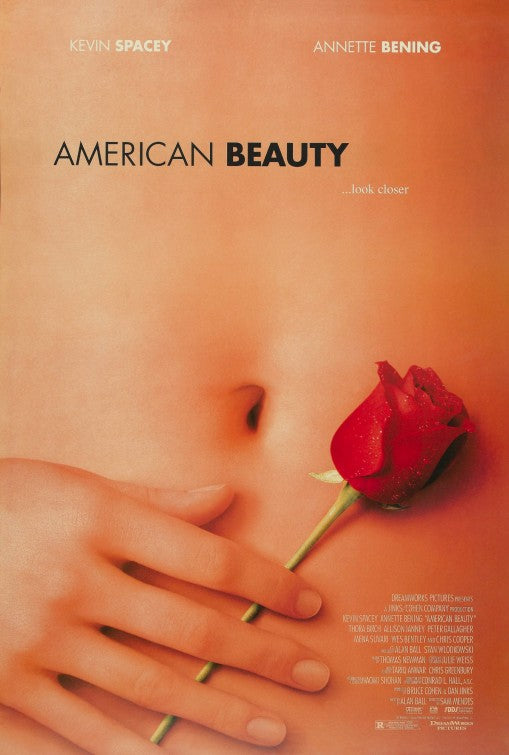 the movie poster: American Beauty (1999)