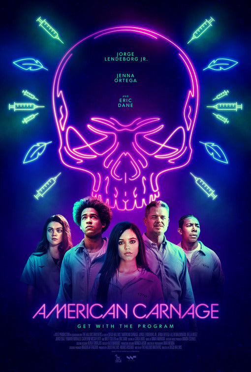 1000 piece jigsaw puzzle for the movie poster: American Carnage (2022)