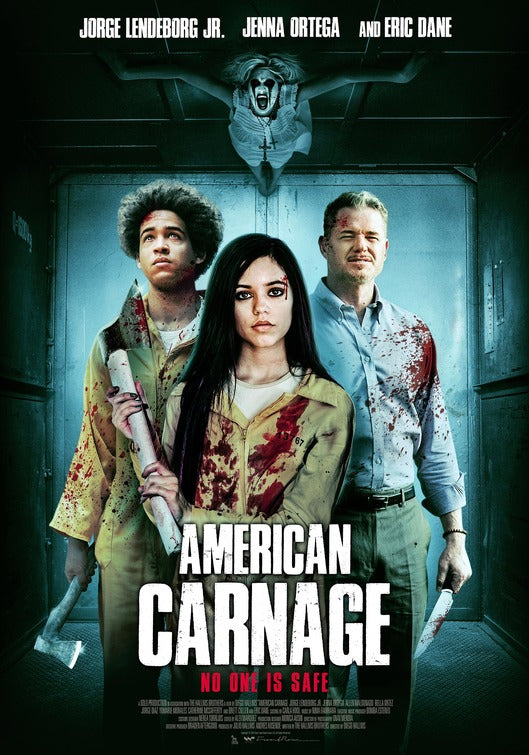 1000 piece jigsaw puzzle for the movie poster: American Carnage (2022) ver2