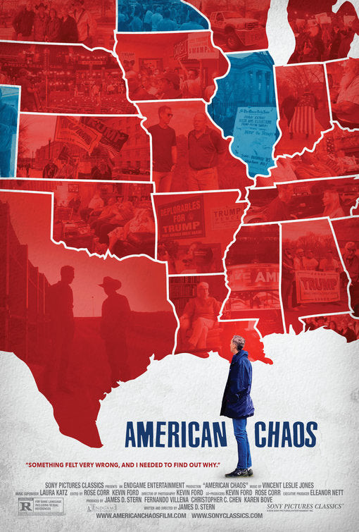 1000 piece jigsaw puzzle for the movie poster: American Chaos (2018)