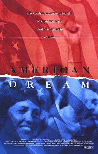 the movie poster: American Dream (1992)