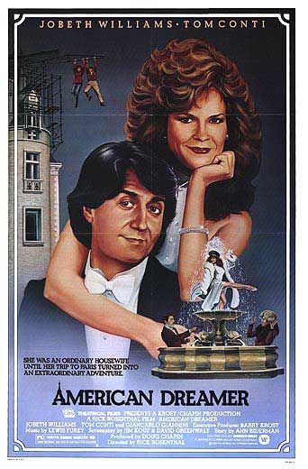 the movie poster: American Dreamer (1984)