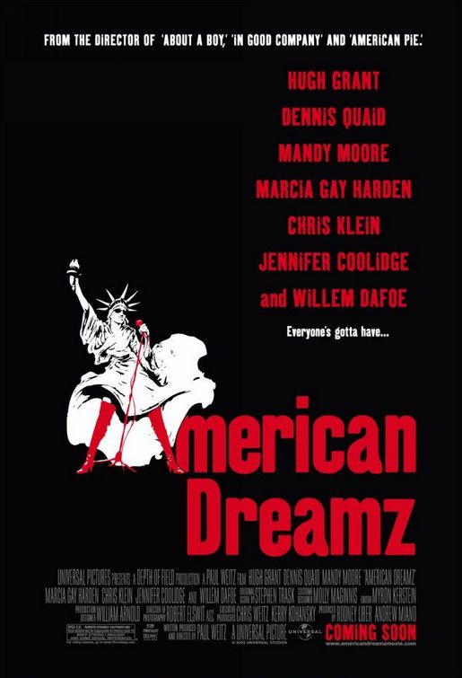 the movie poster: American Dreamz (2006)